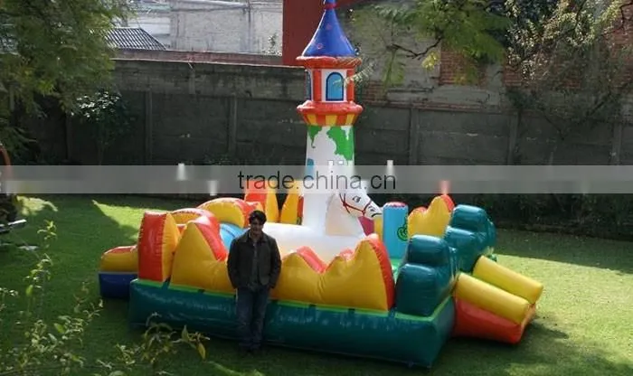 Hot sale inflatable arena bounce house garden bouncies inflate bounce horse for party