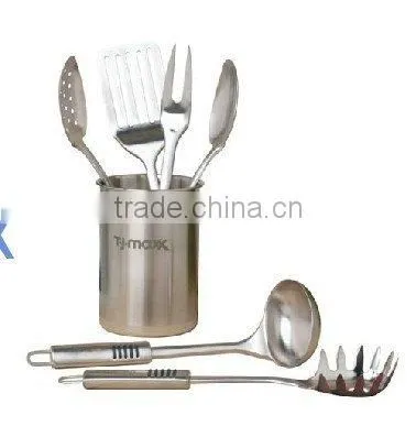 Stainless steel knife with board