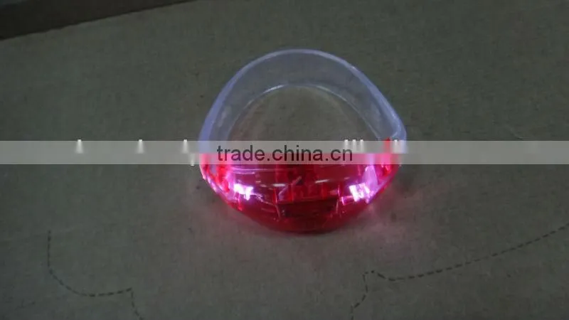 Flashing Sound activated bracelet & New Light Up Sound activated Braceley