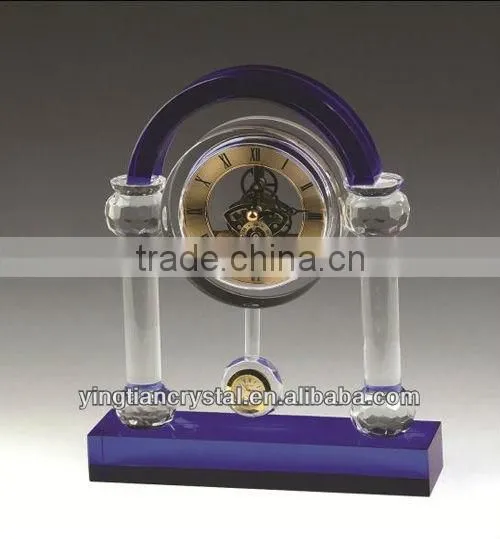 Fashion decoration crystal clock