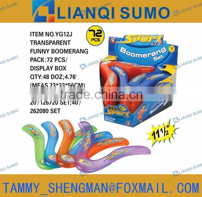 plastic funny boomerang