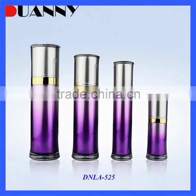 Purple Empty Acrylic Lotion Bottle Packaging,Purple Acrylic Lotion Bottle