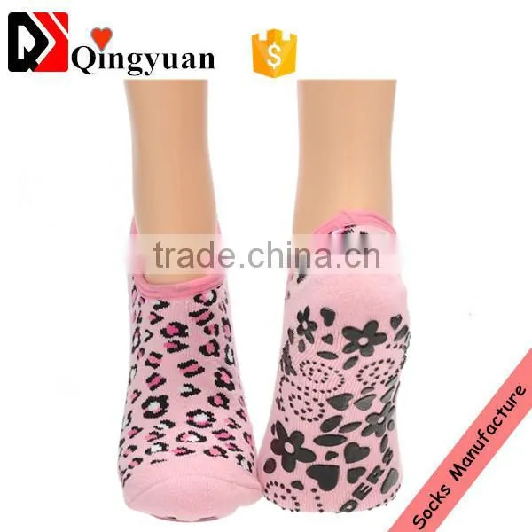 custom pilates grips socks