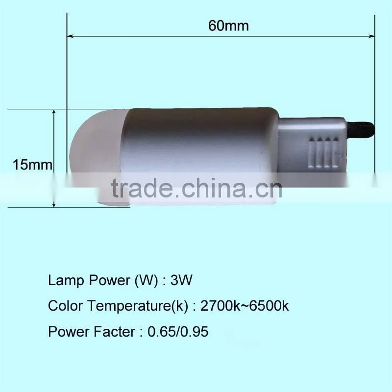 China Products LED Cheap Bulb G9 Plastic CE RoHS 3W Global