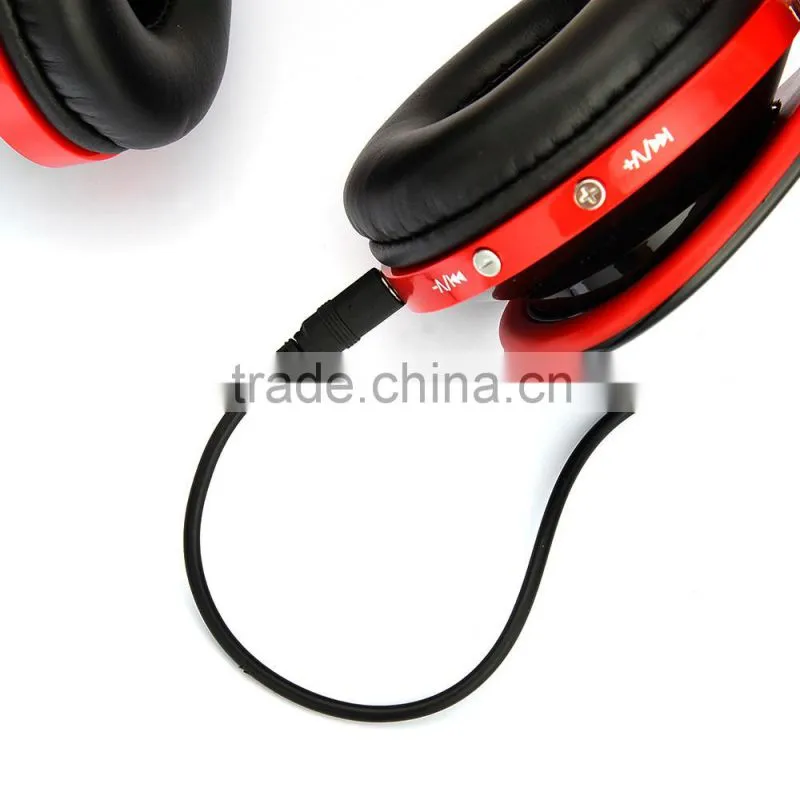 Hot sale foldable over ear wireless bluetooth headset
