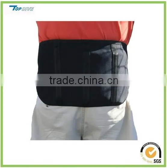 Neoprene Therapy Back Support Relief Belt with hot or cold packs
