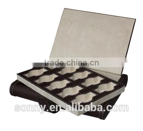 Leather Traval Watch Cases for Men