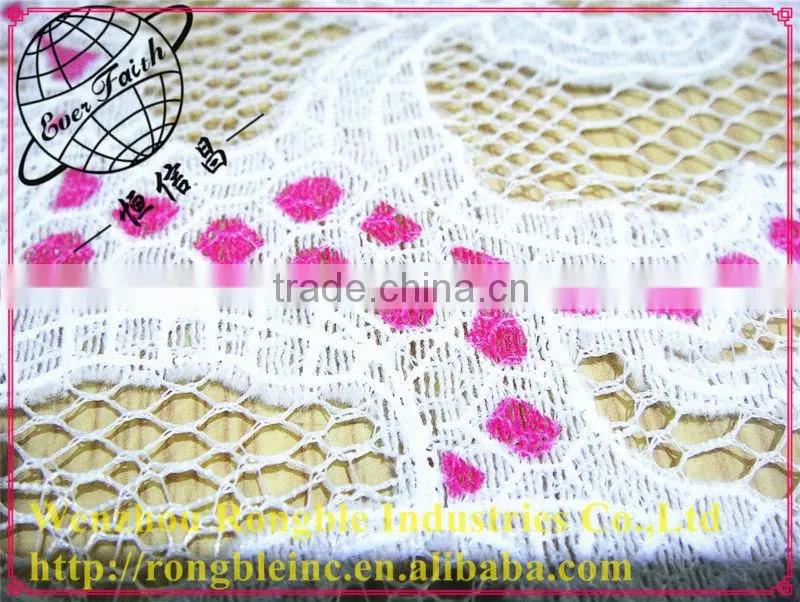 2014 african lace fabric for garment embroidery lace