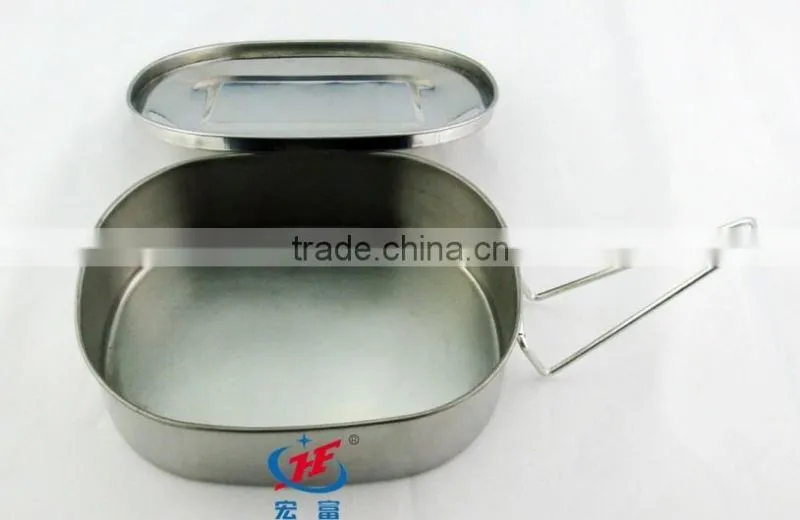 stainless steel preschool salad lunch box from china 2015