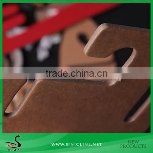 Sinicline Kraft Paper Shoe Hanging Card for Display