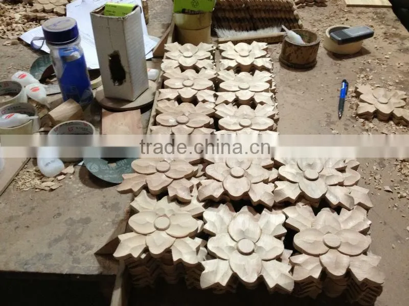 New design solid wooden door