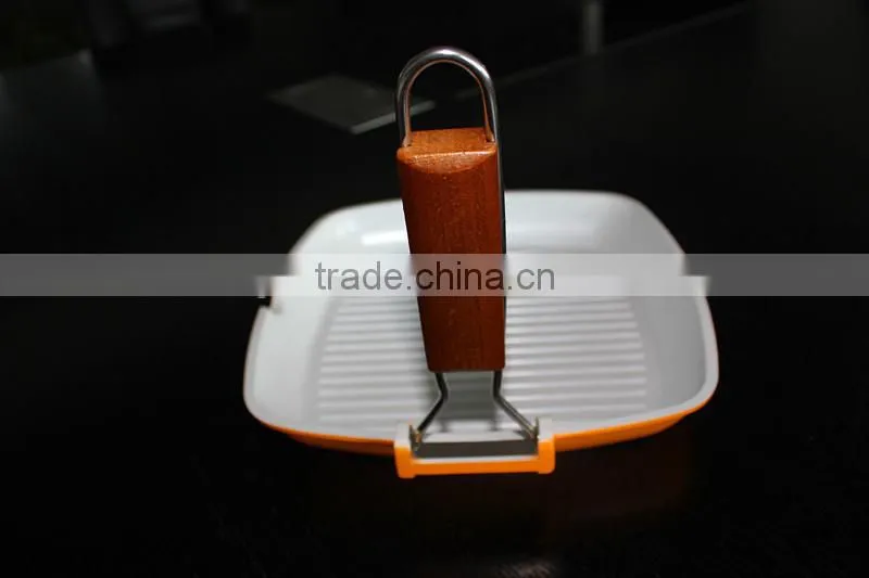 HQ aluminum square fry pan