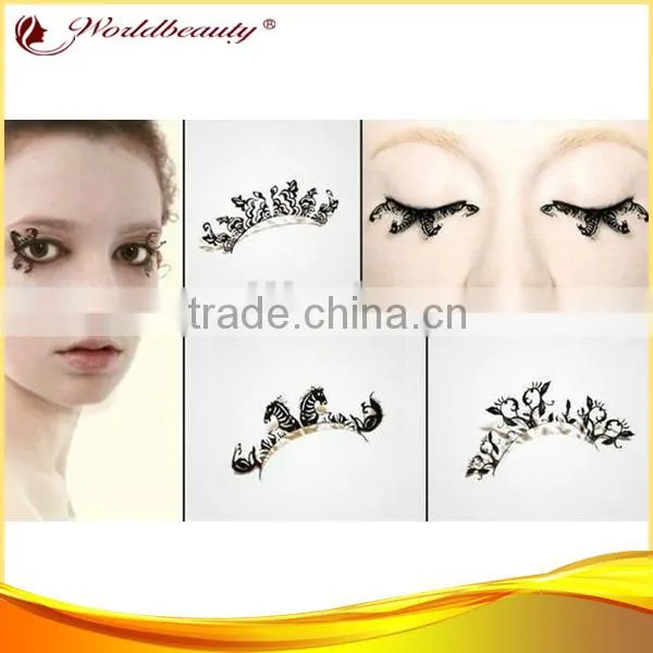 Fashion hot sell paper cut eyelashes false eyelash wholesale