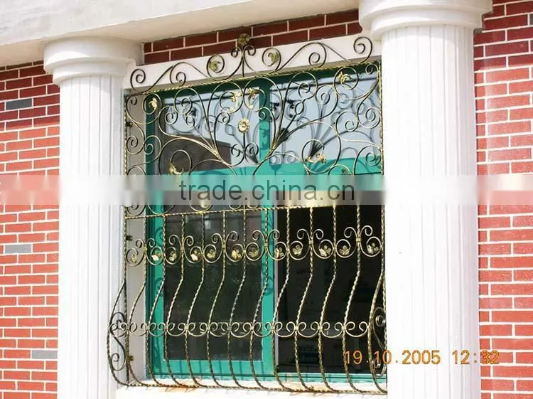 Top-selling classical ancient iron window fence