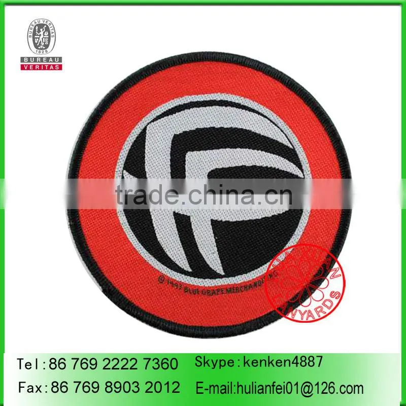 customized polyester woven tag,item 144