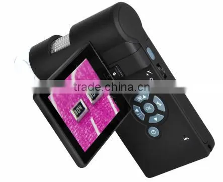 handheld microscope 5M 1000x handheld digital microscope with LCD screen China suppliers