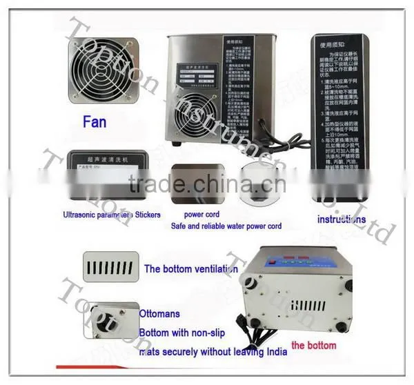 Popular best price dental digital ultrasonic cleaner