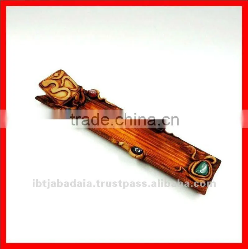 Canoe Shape Bamboo Stick Incense Holder