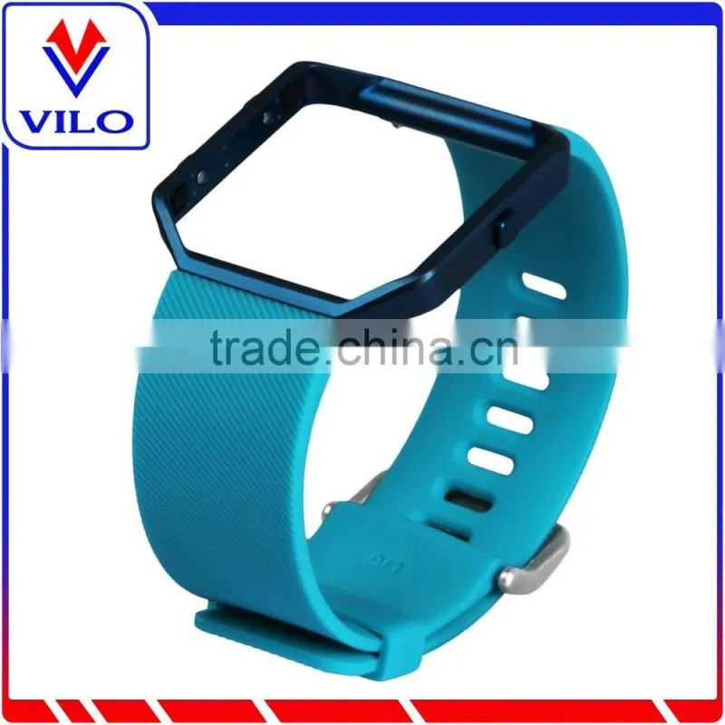 For fitbit blaze bands with metal frame,For fitbit blaze silicone band,For fitbit blaze strap with frame