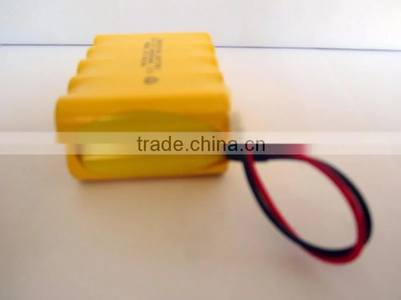 2*5 AA600 NI-CD rechargeable solar battery pack 12v