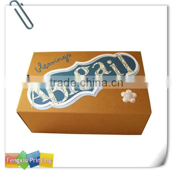 Custom Paper Shoe Box Printing