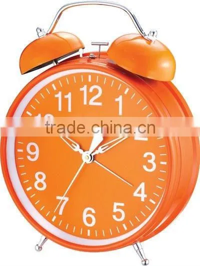 6.6 inches metal mechanical alarm clock