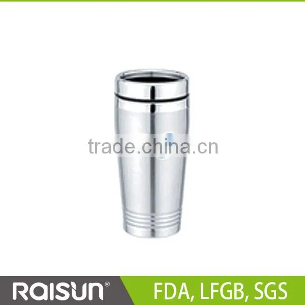 Stainless steel travel mug