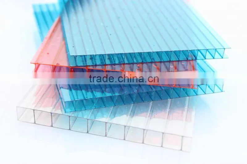 PC twin/four wall hollow sheet