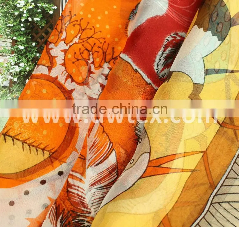 Silk scarf / Fashion scarf / Silk shawl