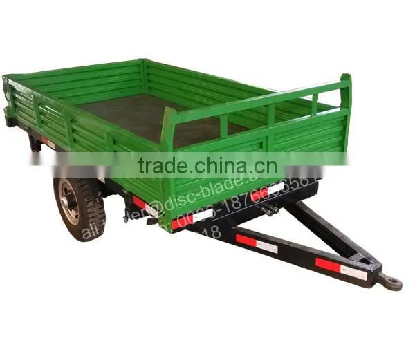 20hp tractor trailed 1.5 ton farm trailers