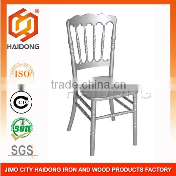 Wholesales wedding Wooden and resin Napoleon Chair