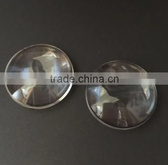 High quality optical acrylic google cardboard biconvex lens 37mm diameter