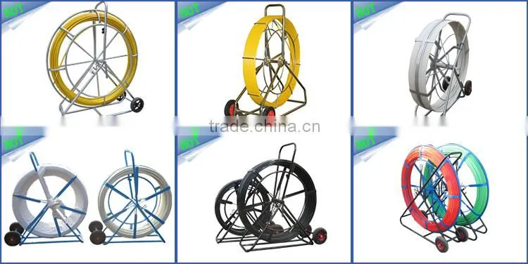 For conduct and clean of the underground cable installation Duct rodder
