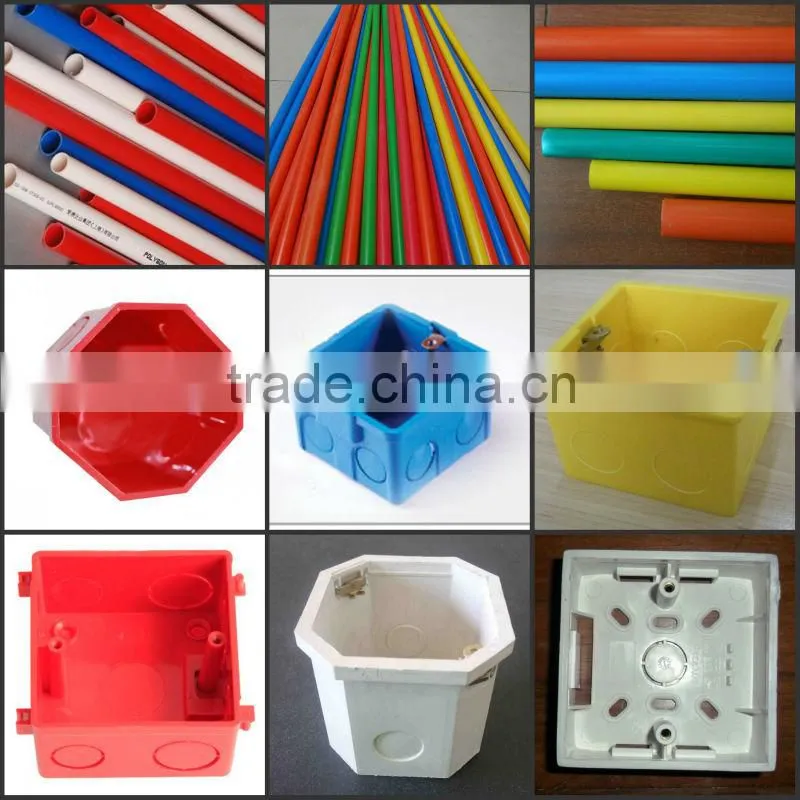 Manufacturer plastic U- PVC Elbow for electrical pipe conduit fittings