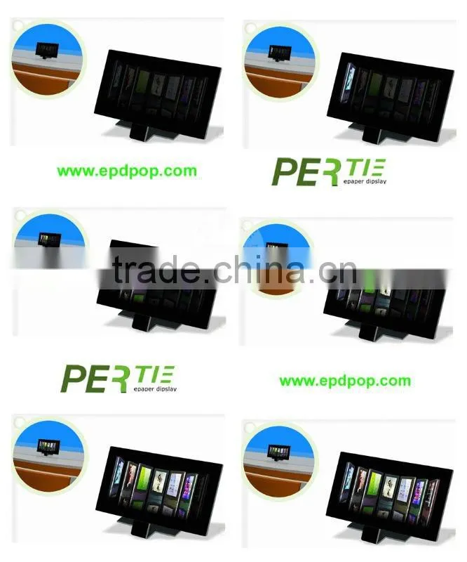 indoor advertising board epaper eink shelf display panel