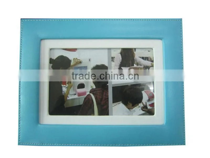 Wholesale new dual tone PU leather photo frame