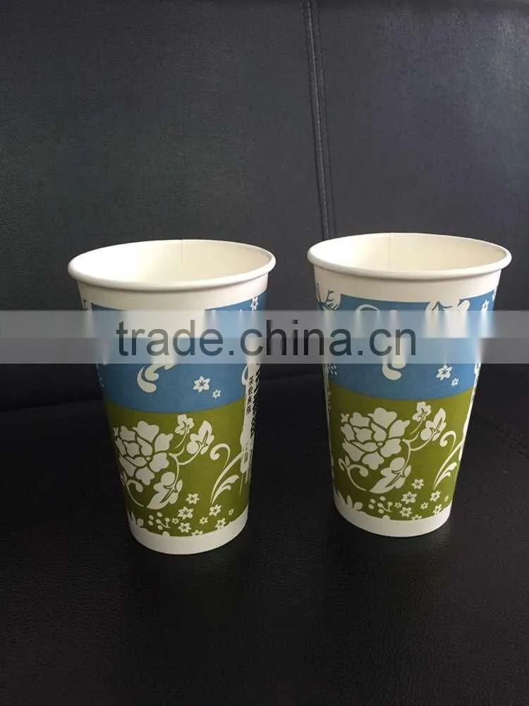 Custom logo printed christmas hot drink paper cup