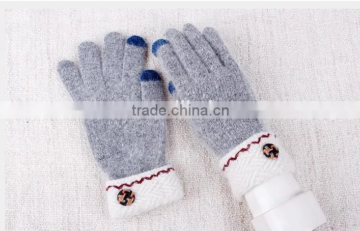 Hot Christmas Gift For Girlfriend Cute Design Touch Screen Gloves For All Smart Devices