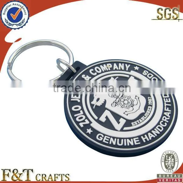 2014 custom soft pvc rubber keychain for promotions