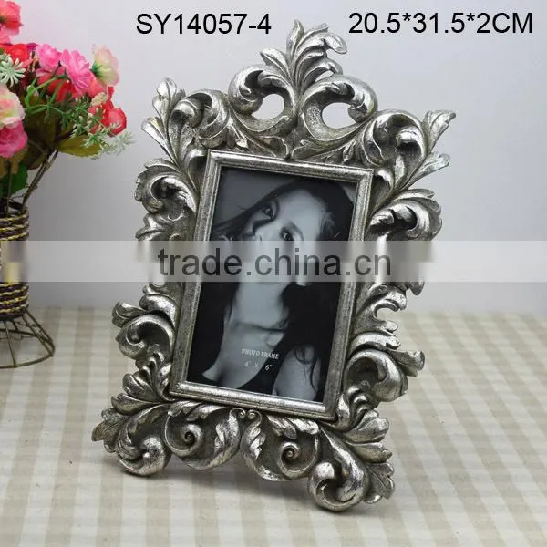Wall decor polyresin hot sale photo picture frames