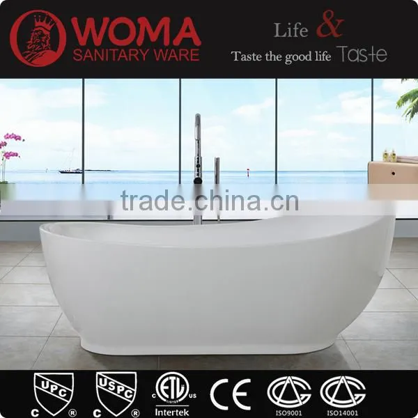 Q142 cheap free standing bathtub, Acrylic Free standing bathtub