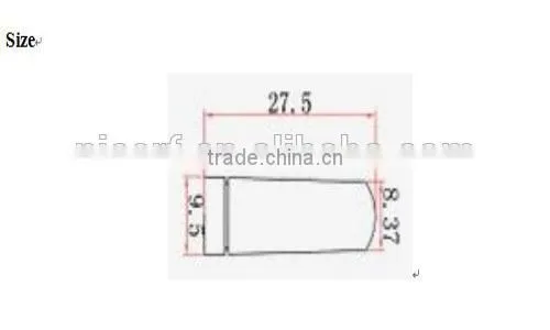 2015 Short Straight Rubber antenna SW433-ZT28 2.15dBi High Gain 433MHz Antenna
