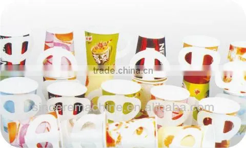 paper cup with handle forming machine/ coffee cup with handle machine