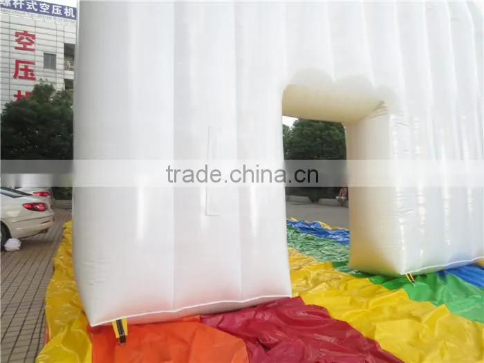 Huge outdoor inflatable white tent for event/exhibition tent