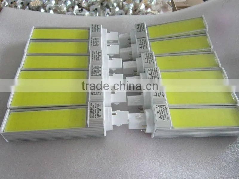 G24 2pin or 4pin Aluminum material 4w/5w/6w/7W /8w/9w/10w COB LED LIGHT