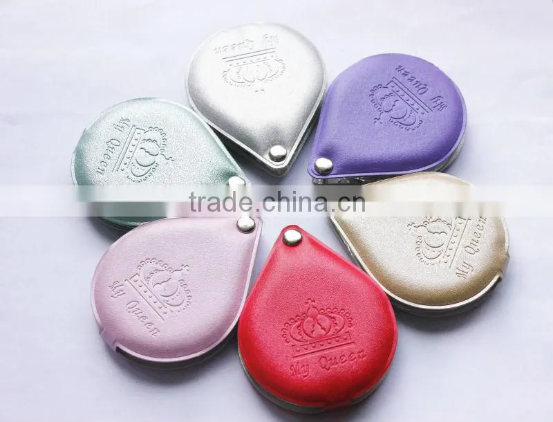 2015 newly crown embossed cheap pocket mirror for wholesale,ME301-E