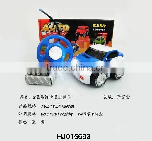 1:24 2CH R/C remote control toy police car with light&music HJ015692