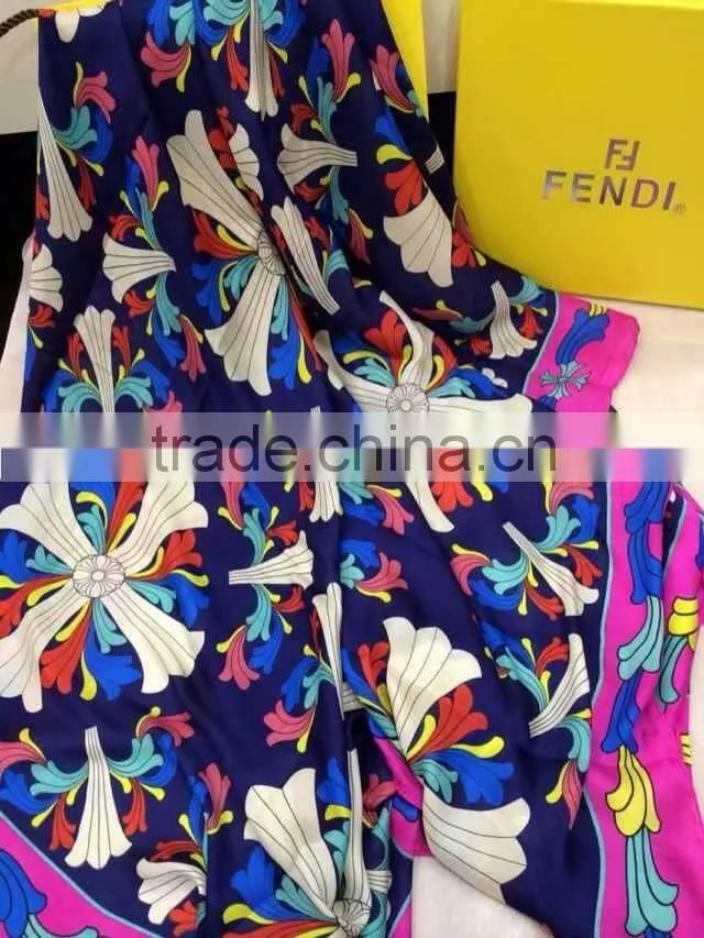 2015 European New Design Fashion polyester scarf Style Beautiful women scarf