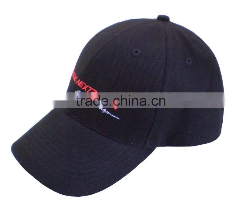 heavy brushed cotton baseball cap,promotional baseball cap,embroidery baseball cap