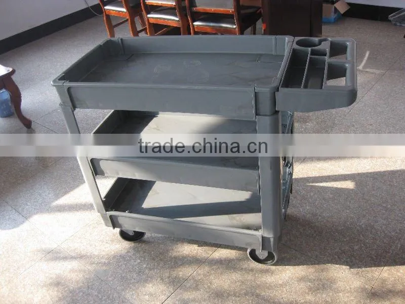 SC3500 plastic 3-floor service carts